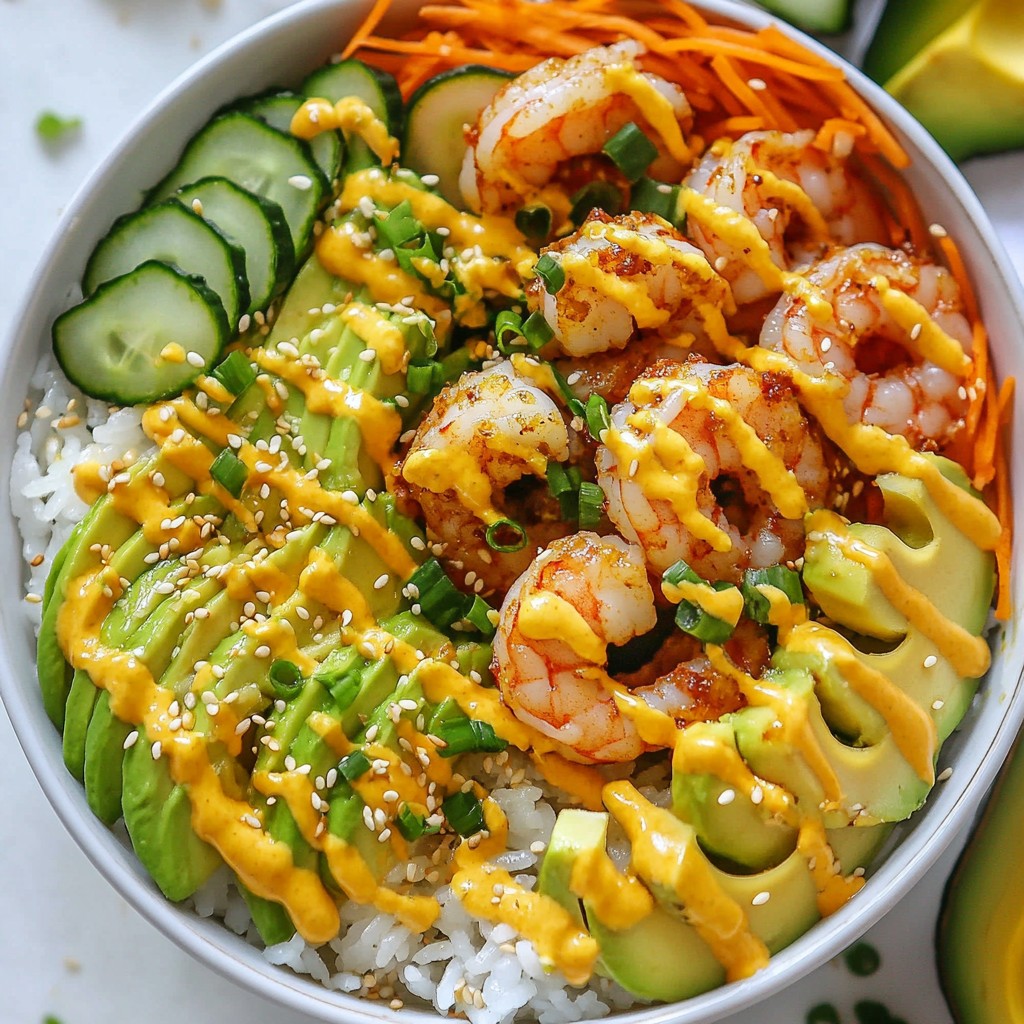 Spicy Dragon Roll Sushi Bowl Flavorful and Fresh Meal