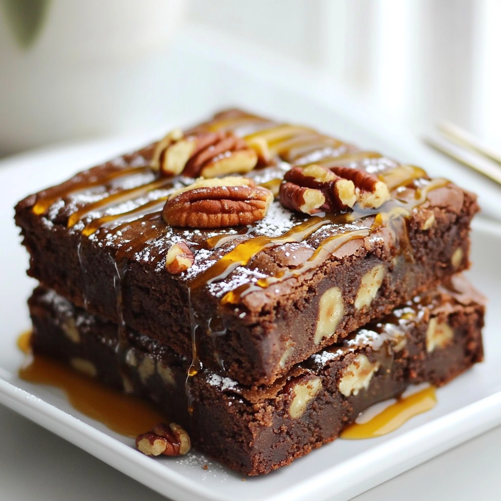 Pecan Pie Brownies Delicious Treat for Everyone