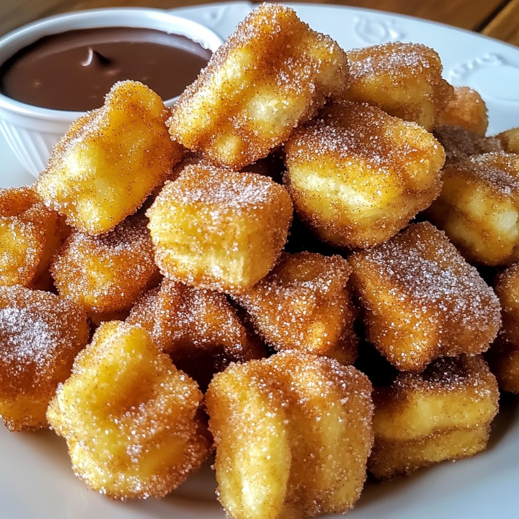 Cinnamon Sugar Churro Bites Irresistible Crunchy Treat
