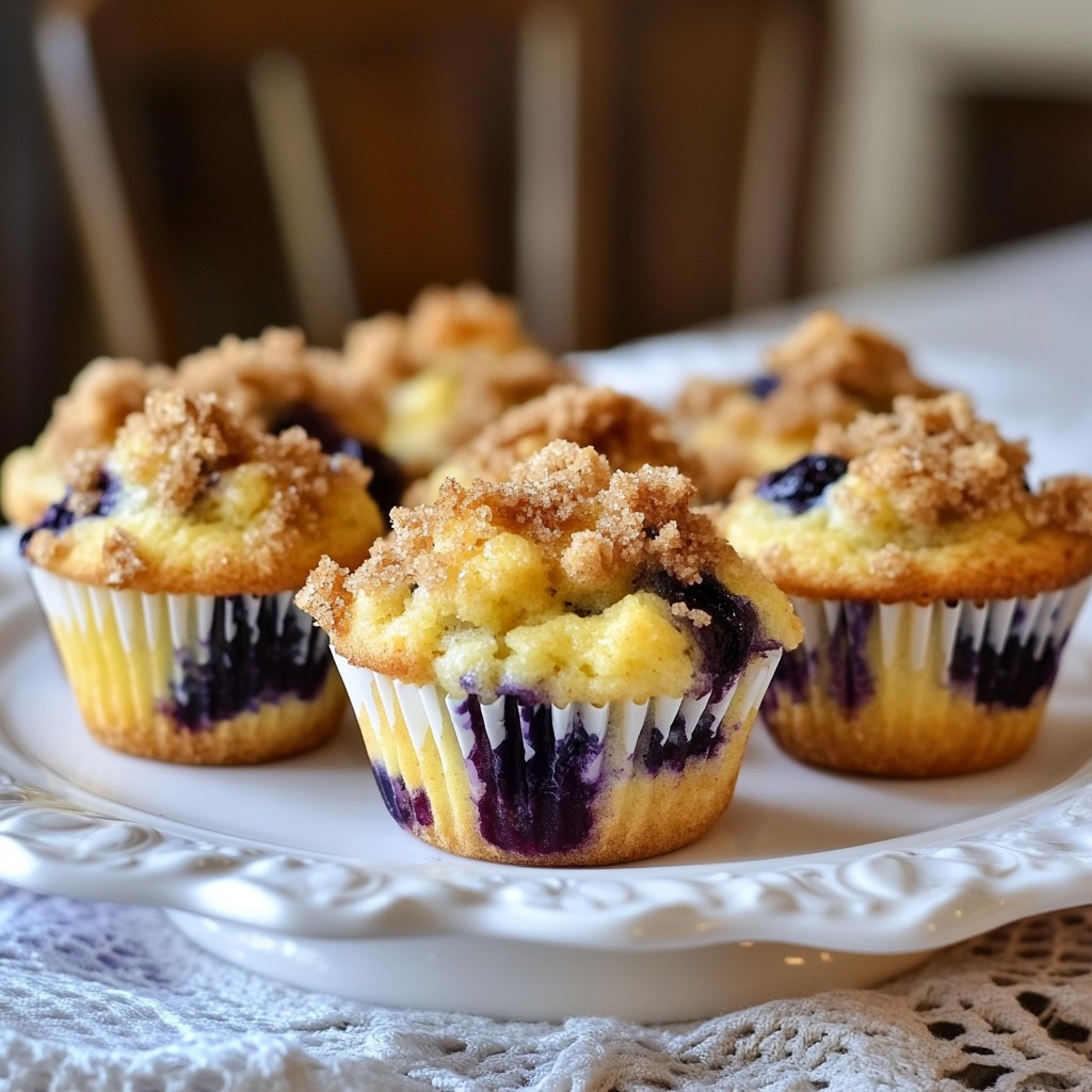Blueberry Streusel Muffins Delicious and Easy Recipe