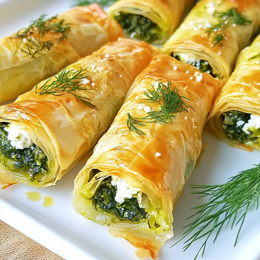 Greek Spinach Pie Spanakopita Easy and Tasty Recipe