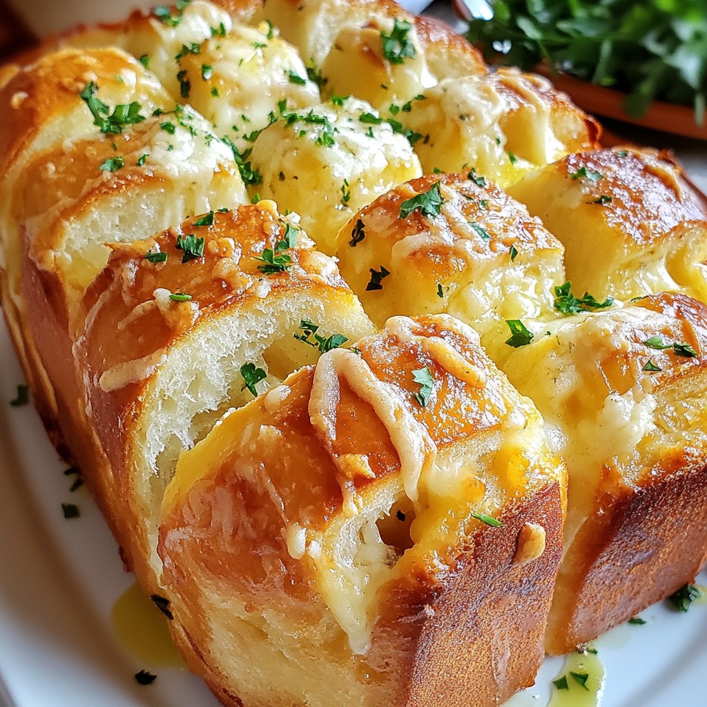 Garlic Parmesan Pull-Apart Loaf Simple and Tasty Recipe
