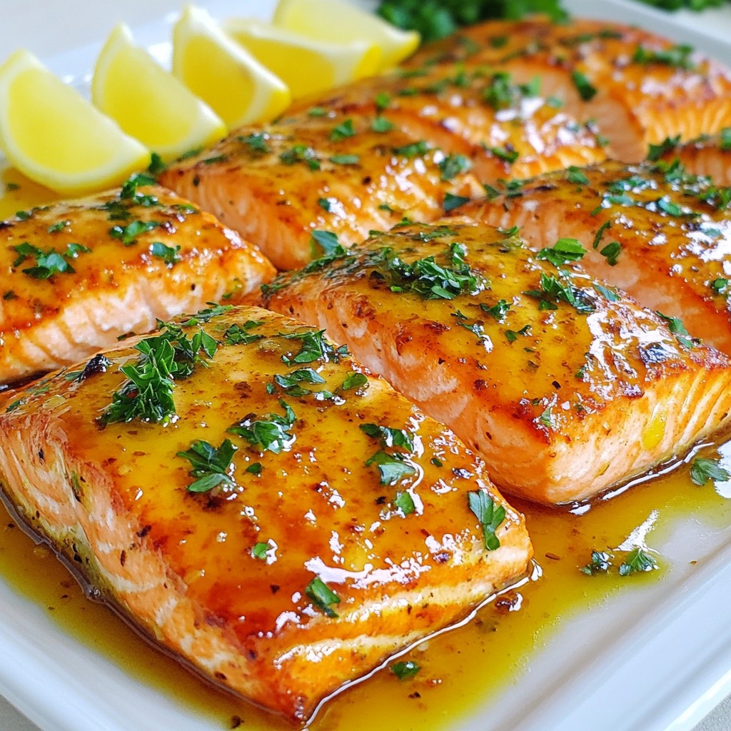 Honey Garlic Butter Salmon Tasty Weeknight Meal