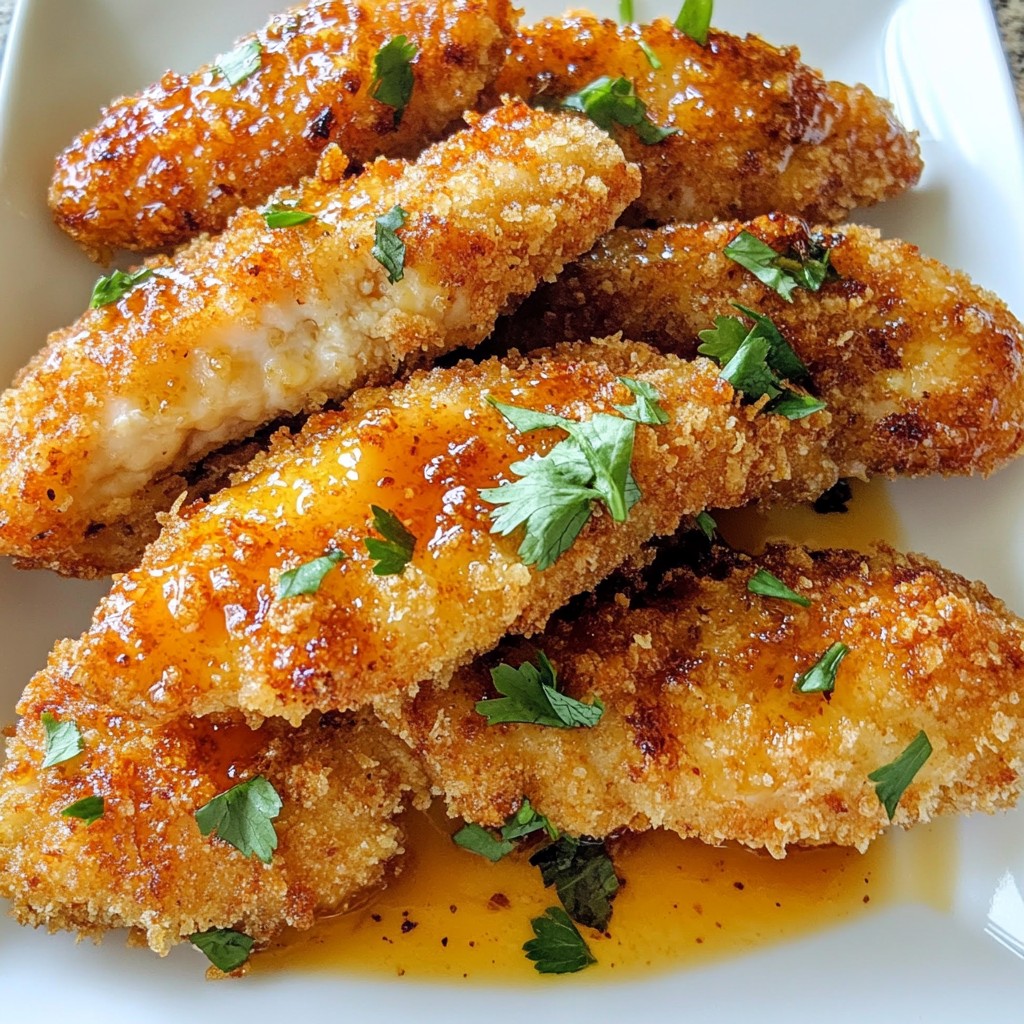 Honey Sriracha Chicken Tenders Flavorful and Easy Meal