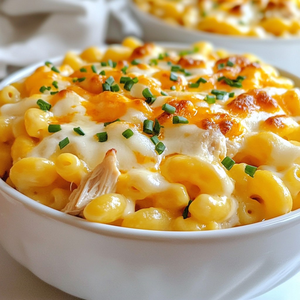 Savory Buffalo Chicken Mac and Cheese Delight