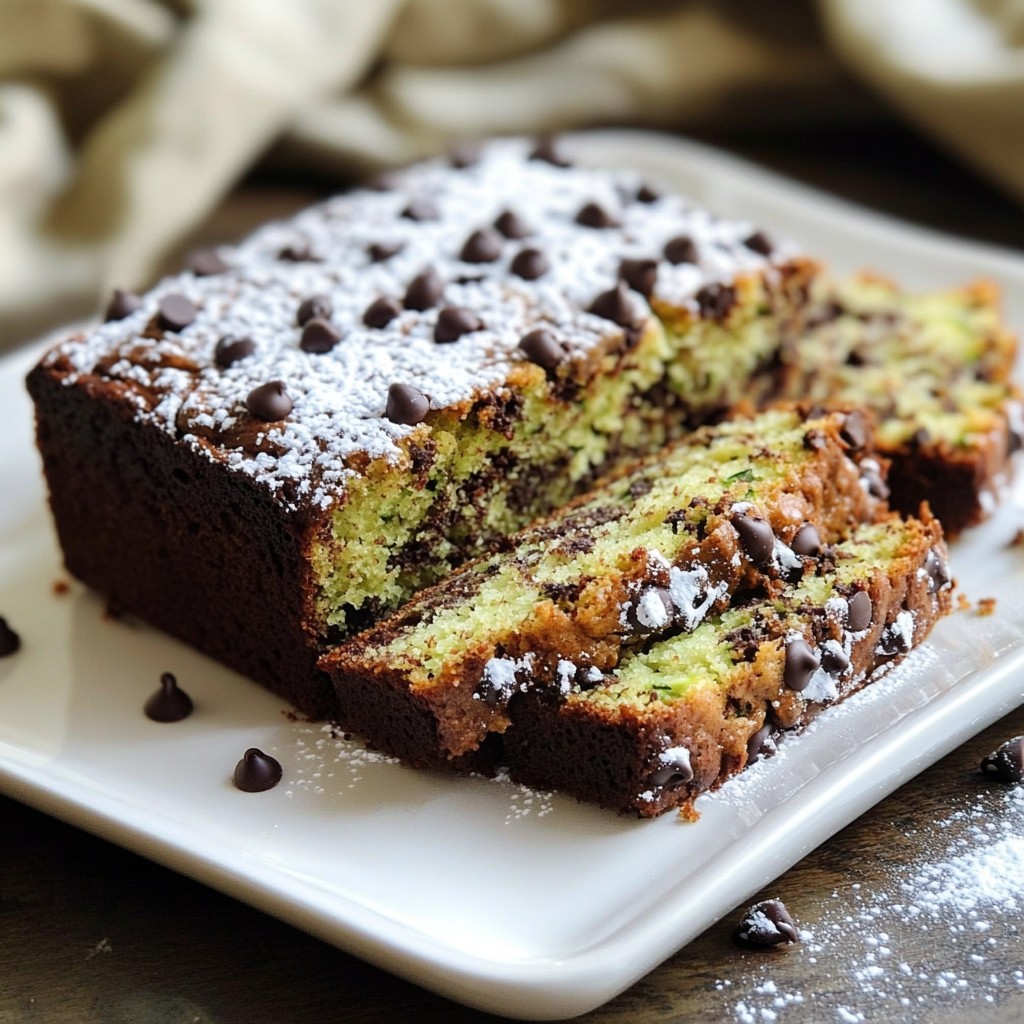 Chocolate Chip Zucchini Bread Fresh and Tasty Recipe