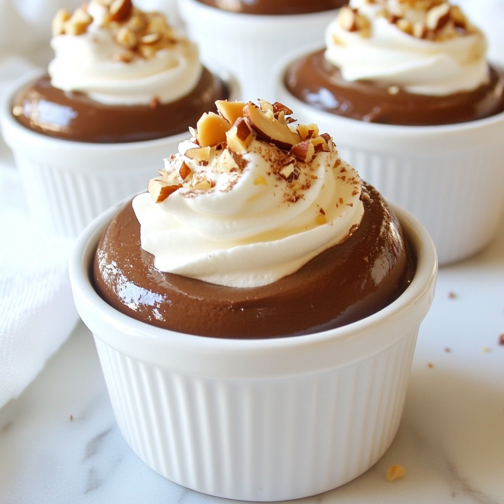 Chocolate Hazelnut Mousse Cups Rich and Dreamy Dessert