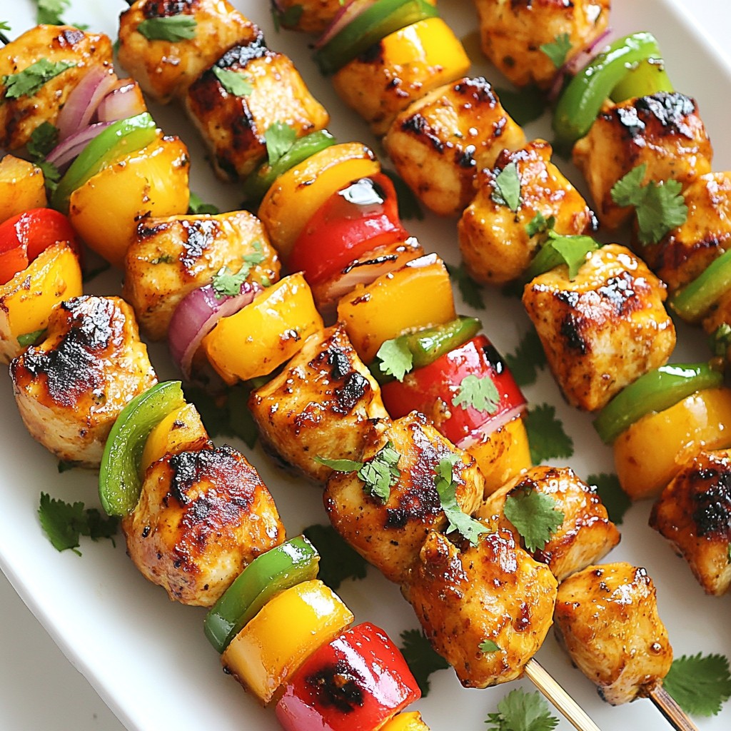 Chili Lime Chicken Skewers Flavorful Grilling Recipe