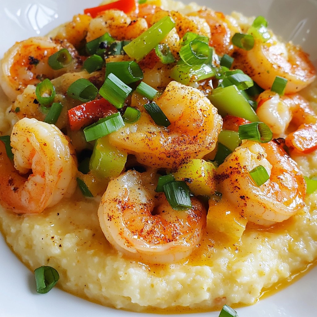 Creamy Shrimp and Grits Flavorful Southern Delight