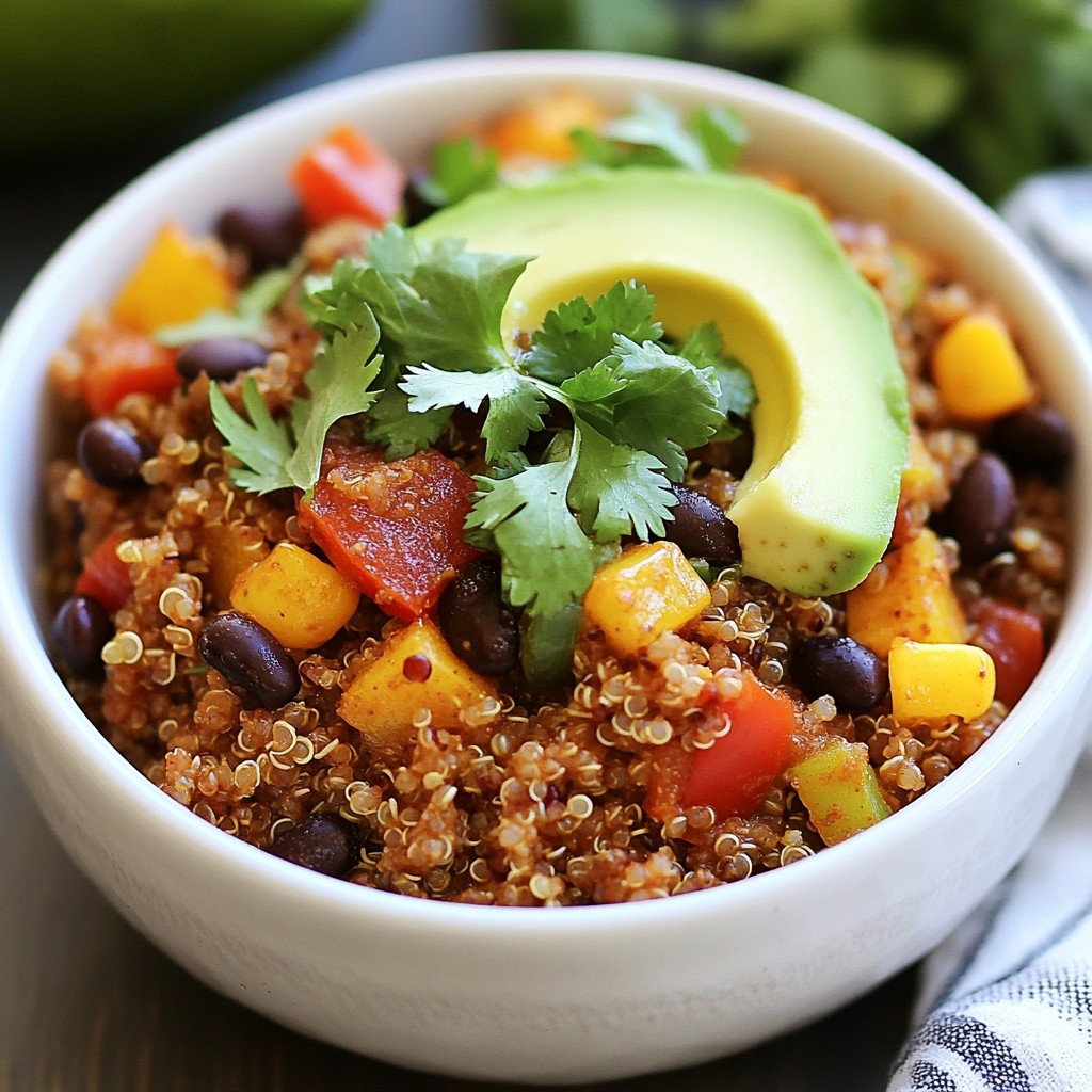 Spicy Ground Beef and Quinoa Skillet Easy Recipe