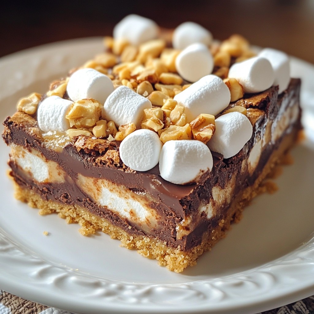 Chocolate Chip S’mores Bars Irresistible Sweet Delight