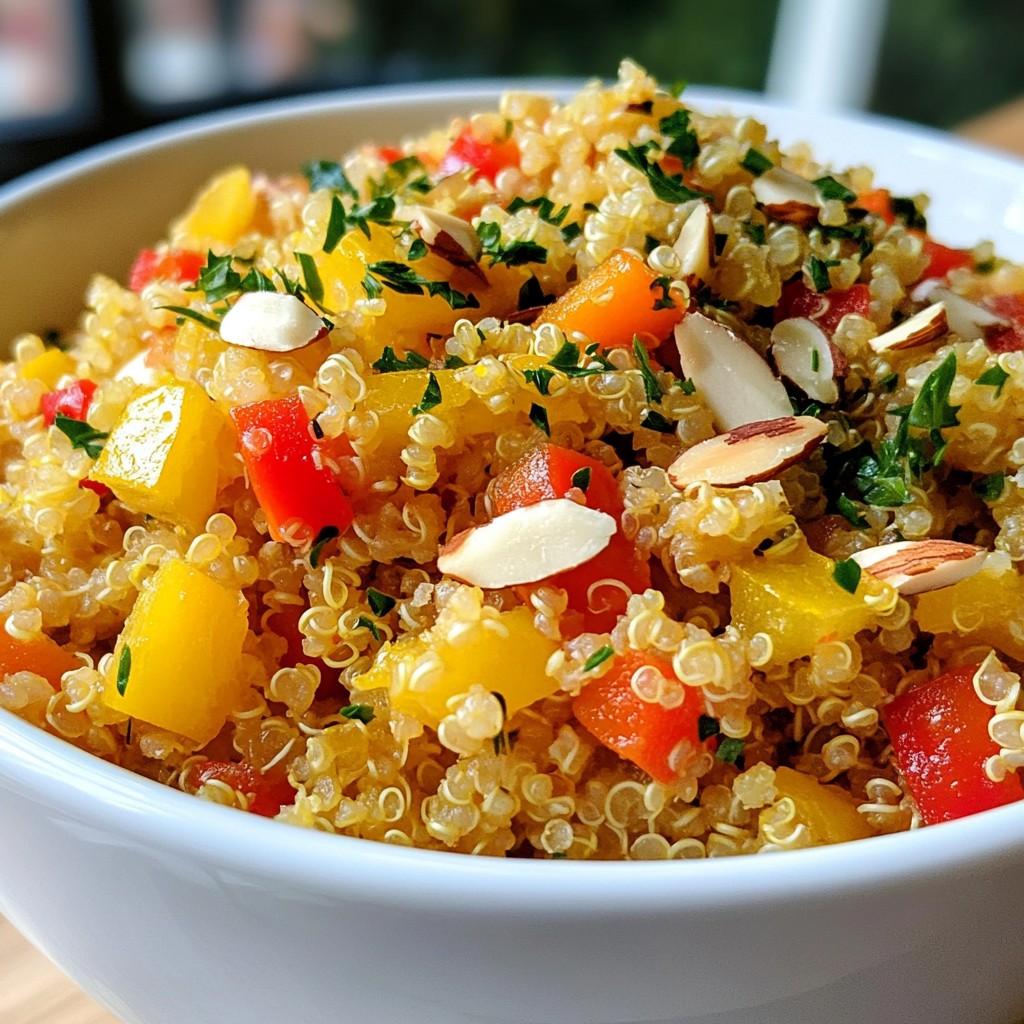 Lemon Herb Quinoa Pilaf Flavorful and Nutritious Dish