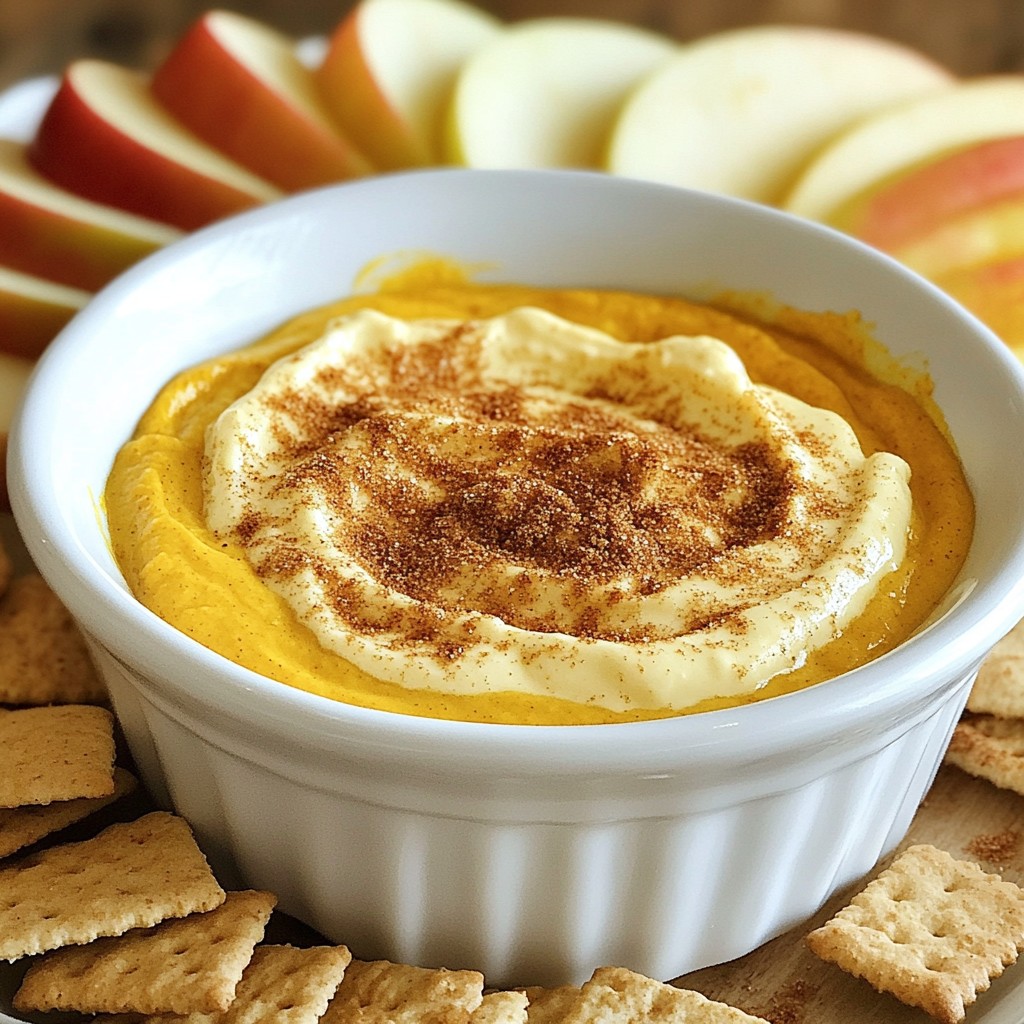 Pumpkin Cheesecake Dip Tasty and Easy Delight