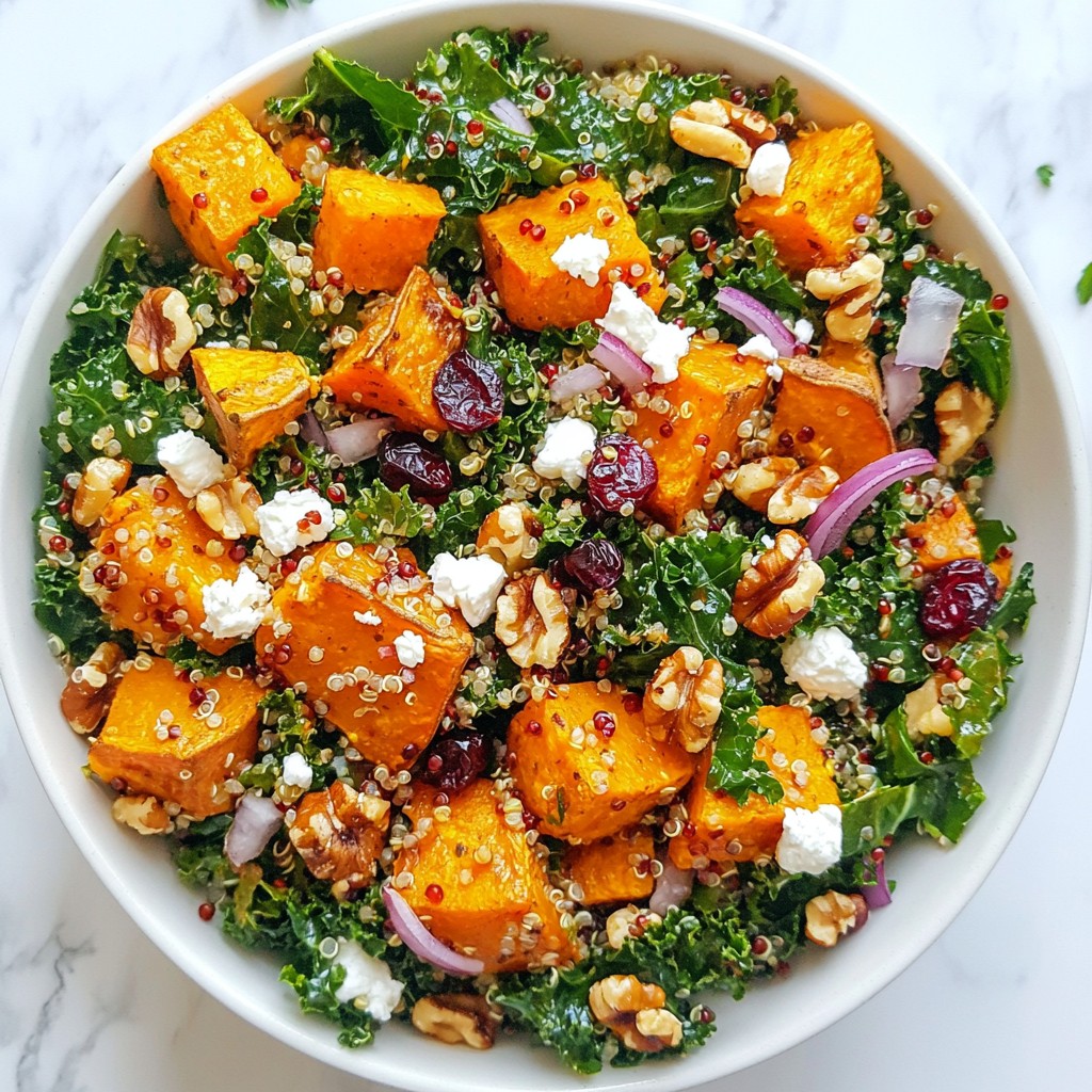 Sweet Potato Kale Salad Nutrient-Packed Delight