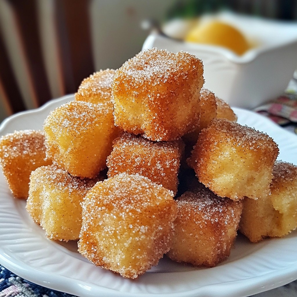 Cinnamon Sugar Churro Bites Irresistible Snack Idea