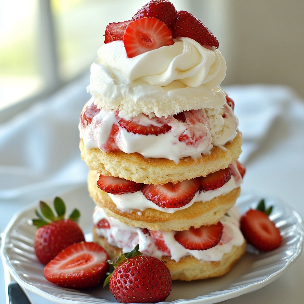 Strawberry Shortcake Ice Cream Sandwiches Delight Recipe