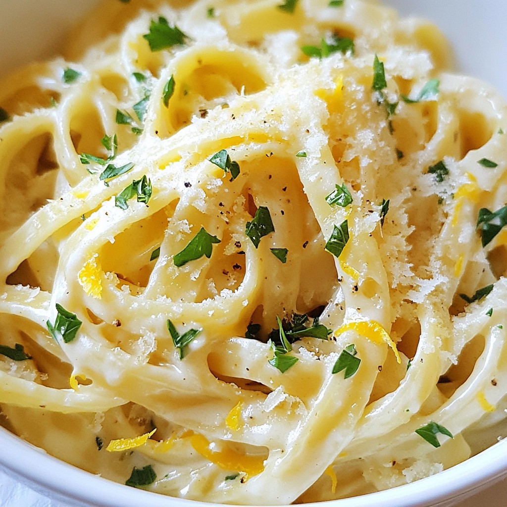 Creamy Garlic Parmesan Pasta Flavorful Dinner Delight