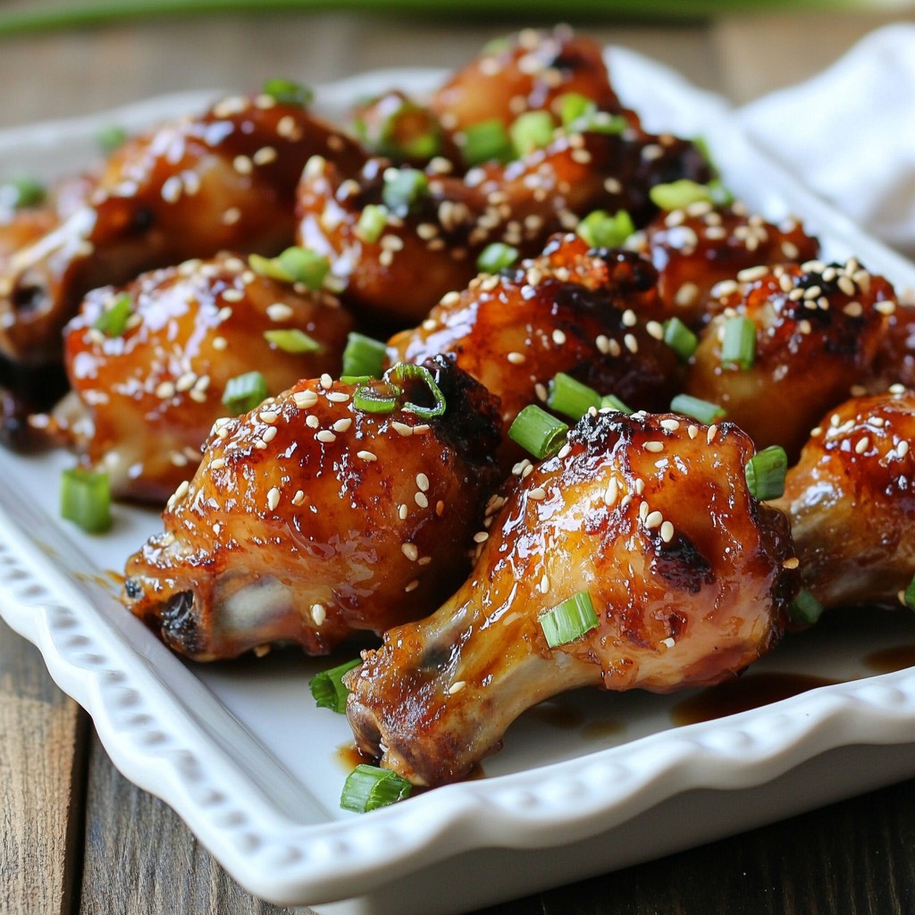 Honey Garlic Drumsticks Flavorful and Simple Recipe