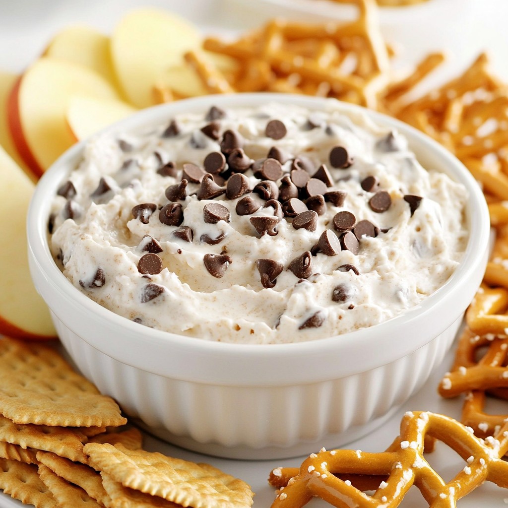 Chocolate Chip Cookie Dough Dip Easy and Fun Recipe