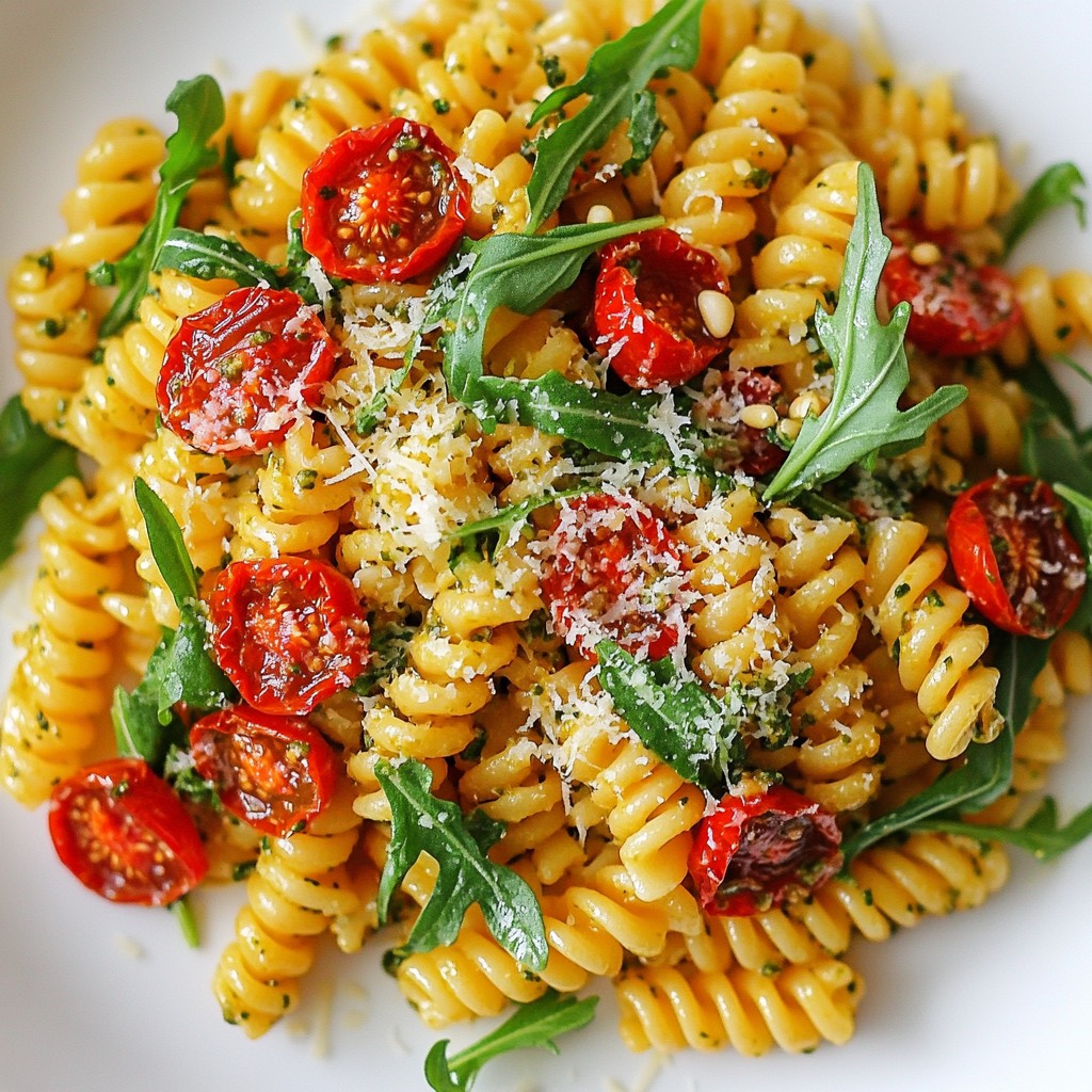 Sun-Dried Tomato Pesto Pasta Easy and Flavorful Dish