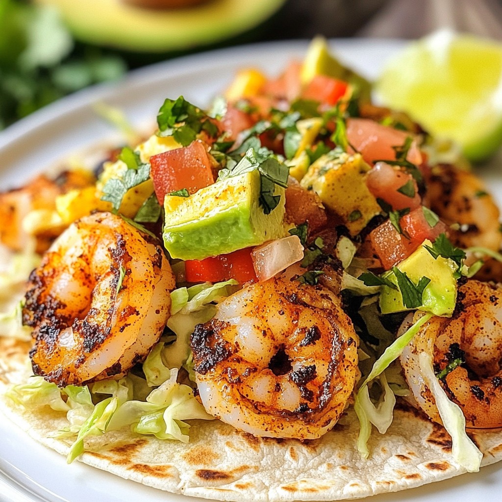 Cajun Blackened Shrimp Tacos Quick and Flavorful Meal