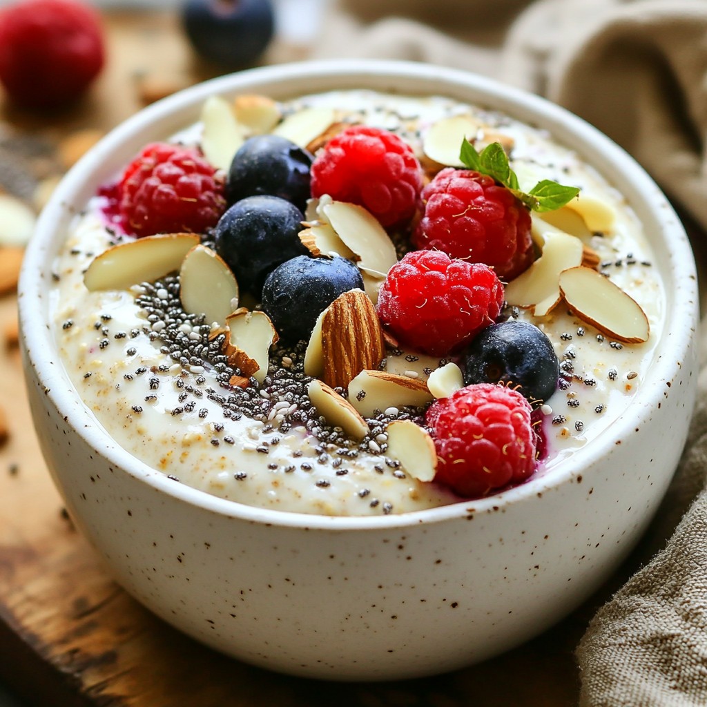 Vanilla Chai Overnight Oats Nourishing and Easy Meal