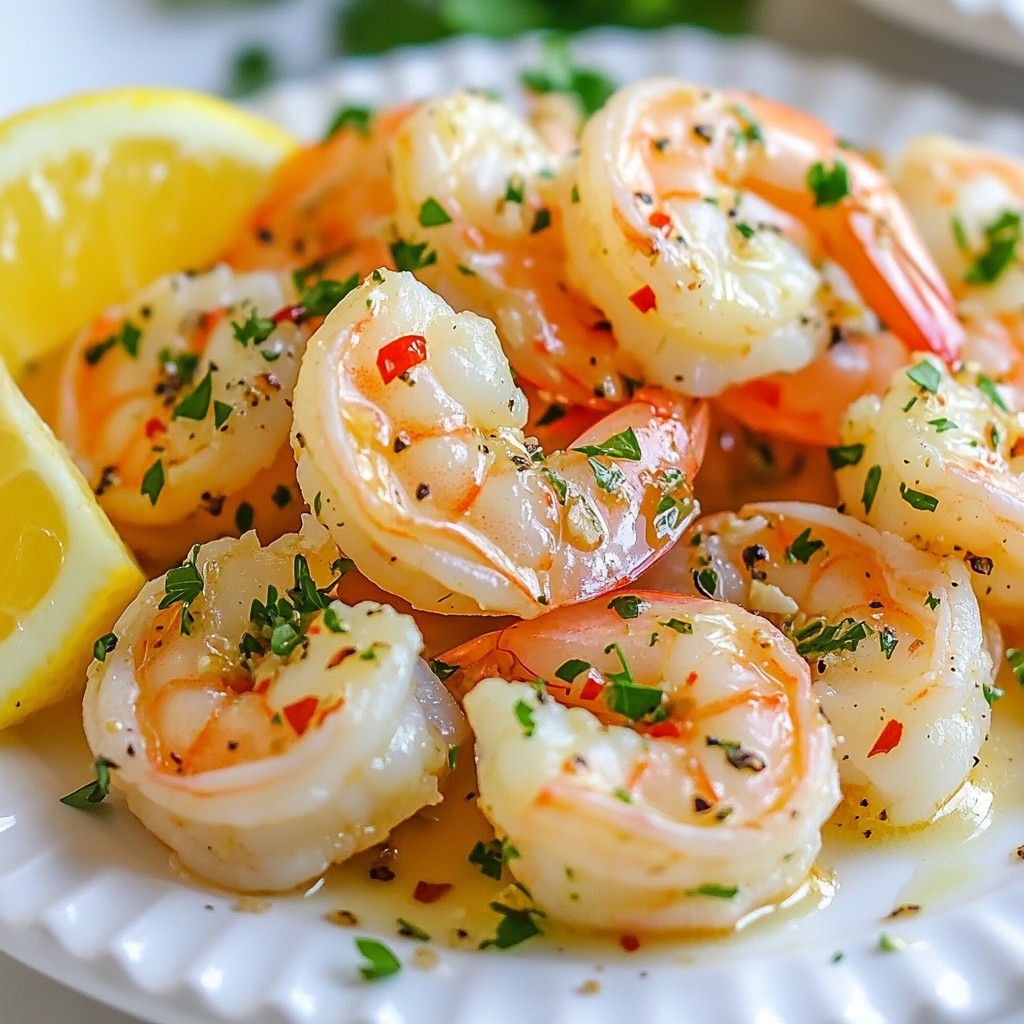 Garlic Butter Shrimp Scampi Easy and Flavorful Meal