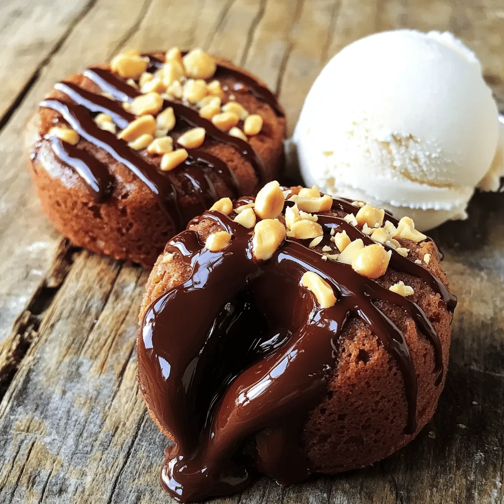 Chocolate Peanut Butter Lava Cakes Irresistible Treat