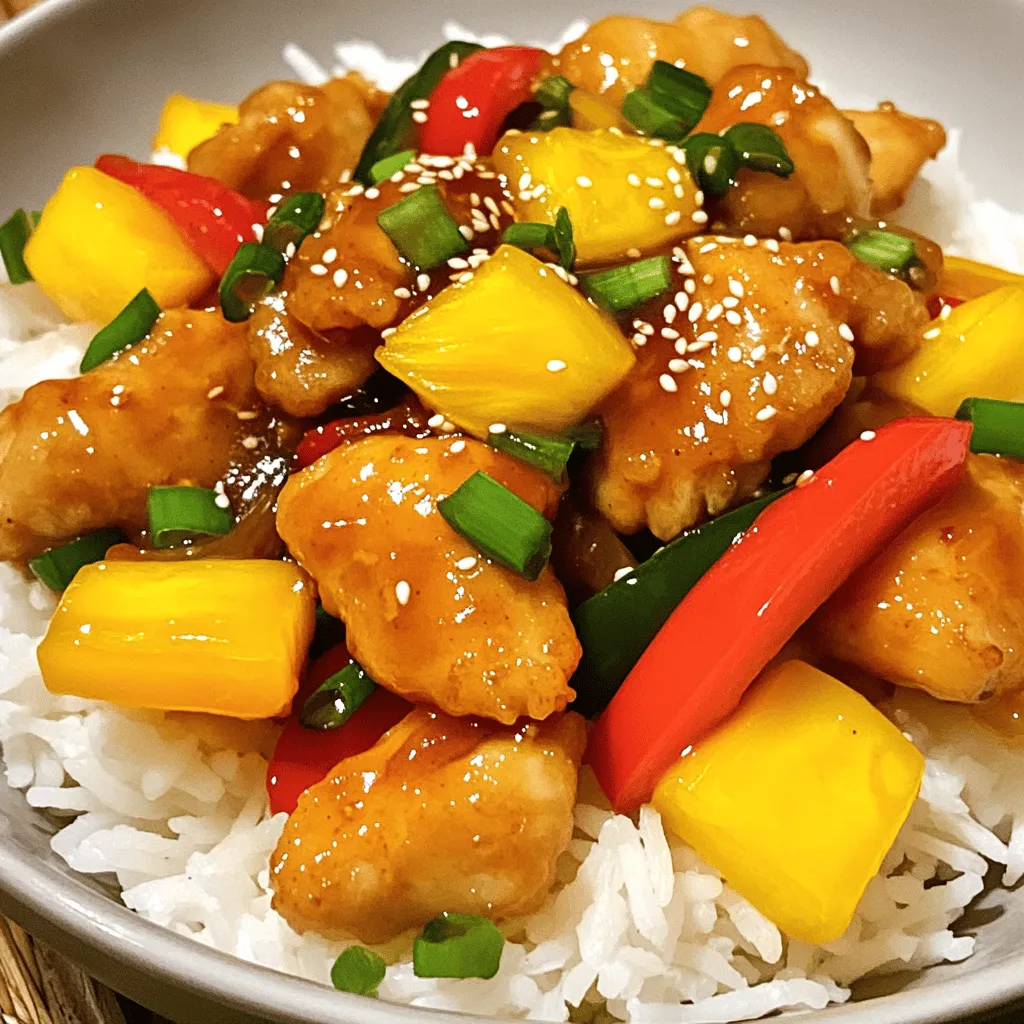 Crispy Sweet and Sour Chicken Easy Dinner Recipe